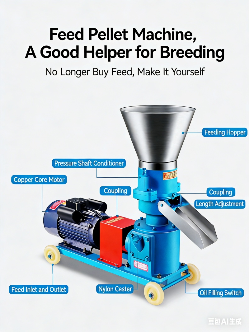 Feed Pellet Machine Structure Diagram