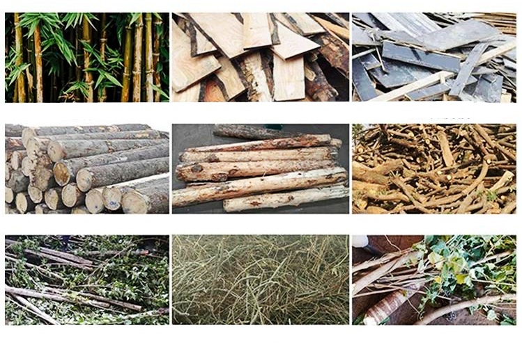 Wood crusher is suitable for materials