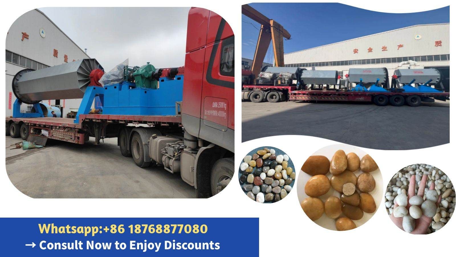 Actual photos taken at the delivery site