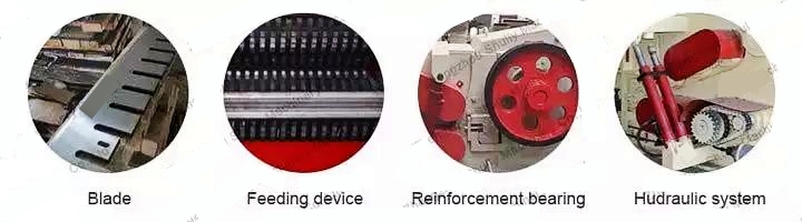 features of wood chipper