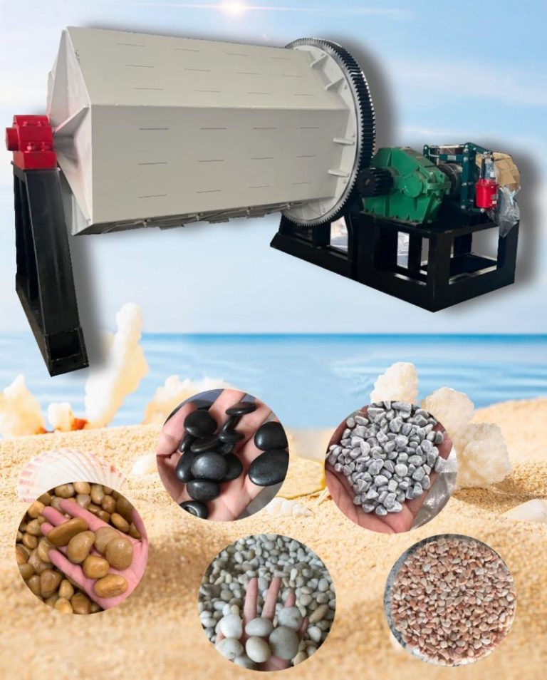Hexagonal Drum Polishing Machine